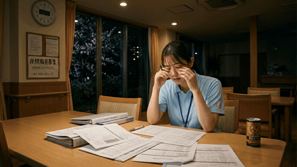 夜間の介護施設