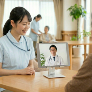 介護施設のオンライン医療相談