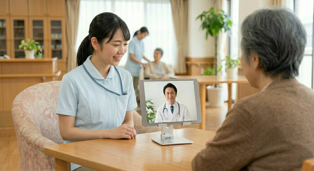 介護施設のオンライン医療相談